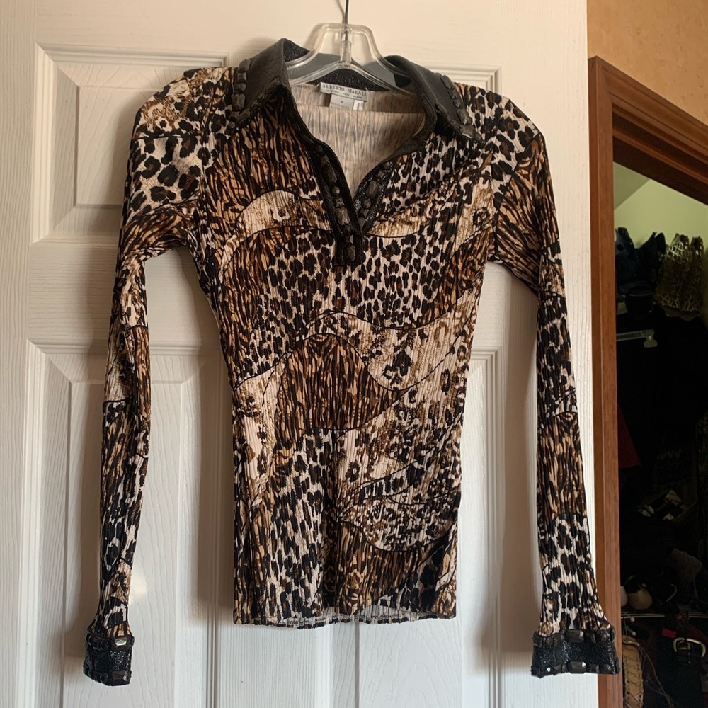 Leopard print shirt